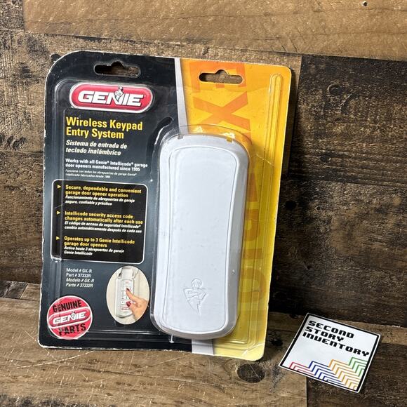 Genie Garage Door Opener GK-R 37332R Wireless Keyless Keypad Safe Secure Entry - Picture 1 of 2